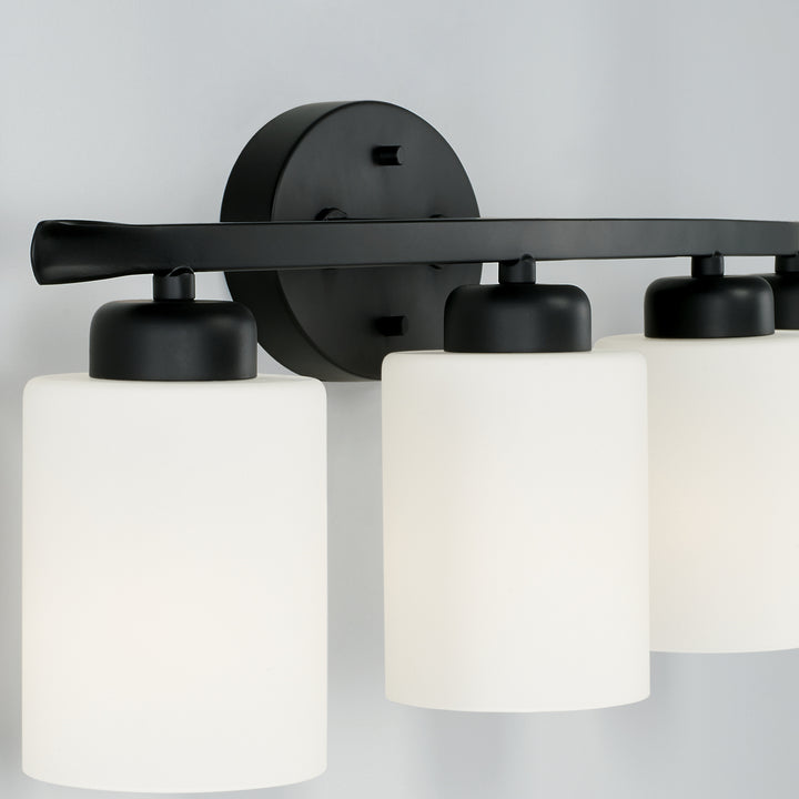 Capital Dixon 115241MB-338 Bath Vanity Light 29 in. wide - Matte Black