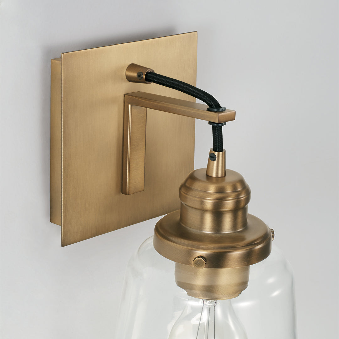 Capital Fallon 3711AD-135 Wall Sconce Light - Aged Brass