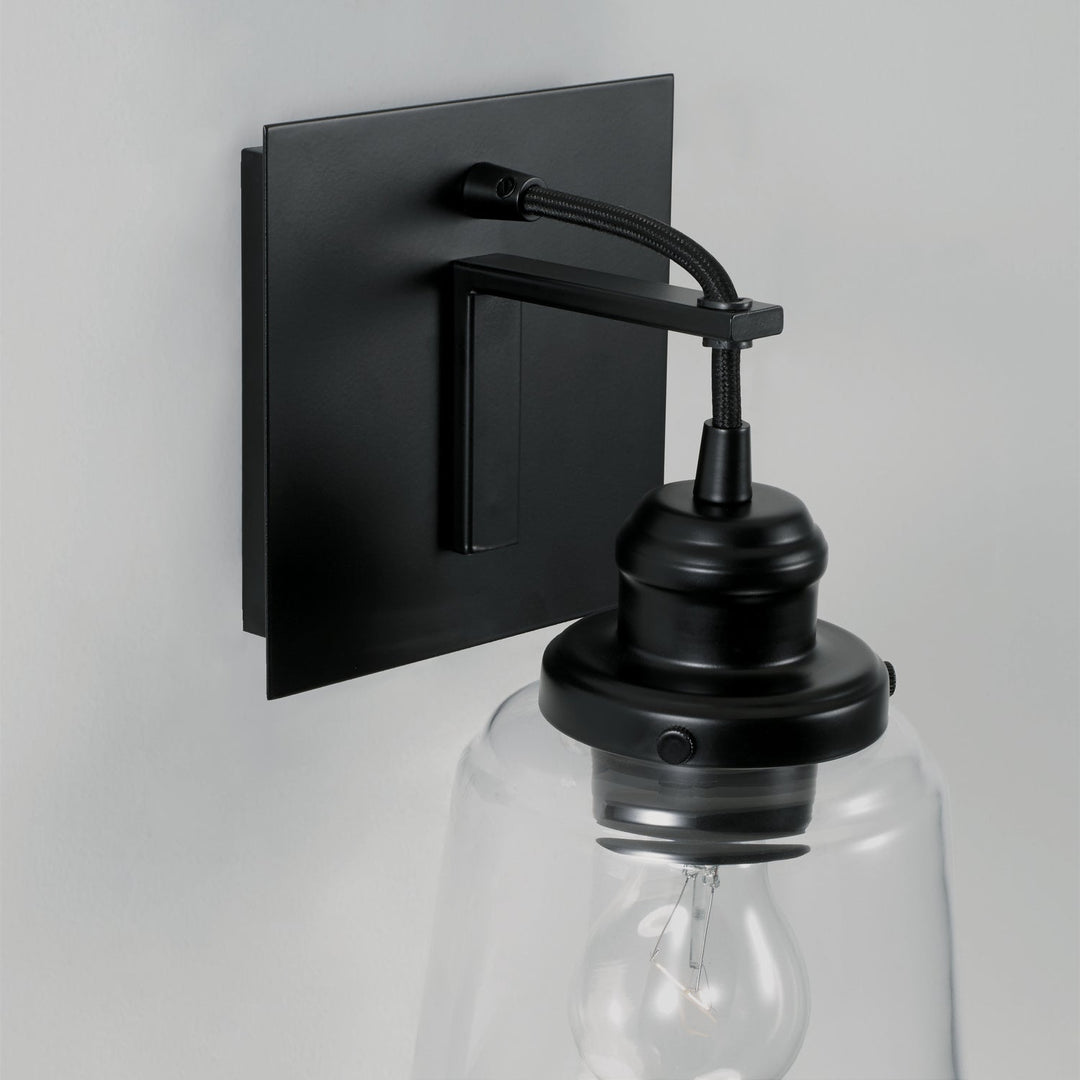 Capital Fallon 3711MB-135 Wall Sconce Light - Matte Black