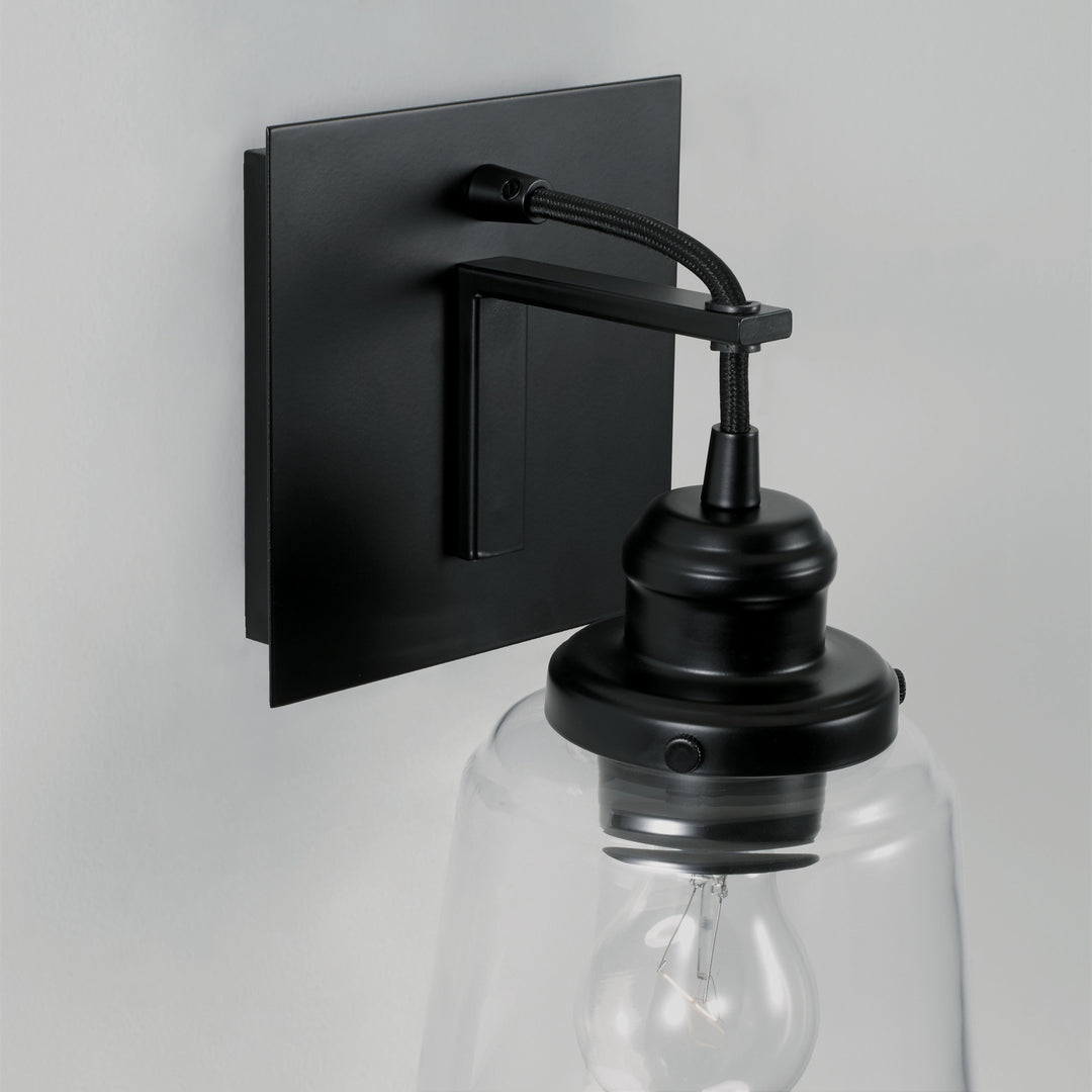Capital Fallon 3711MB-135 Wall Sconce Light - Matte Black