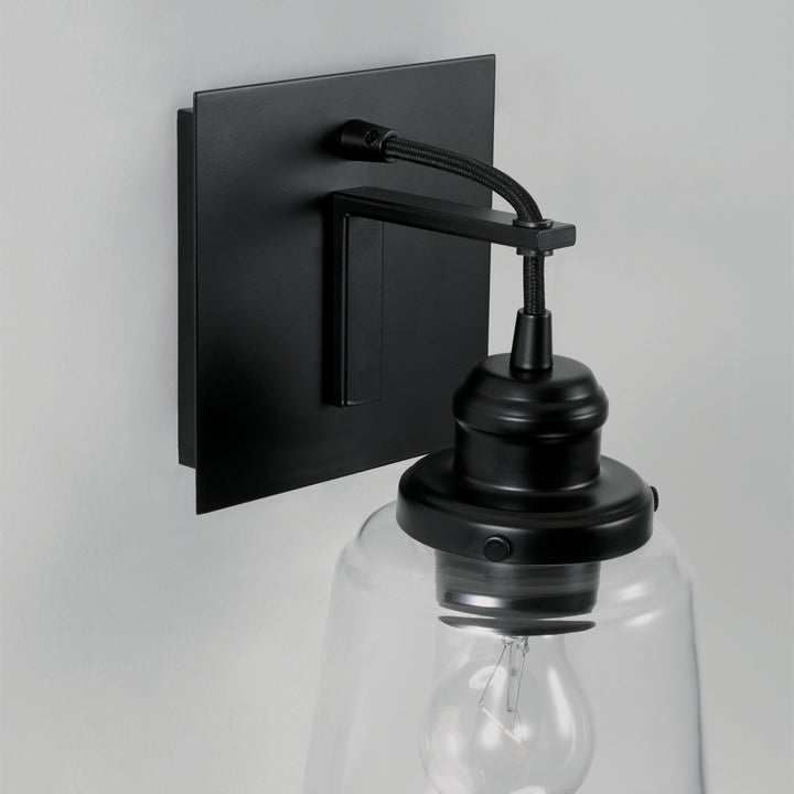 Capital Fallon 3711MB-135 Wall Sconce Light - Matte Black