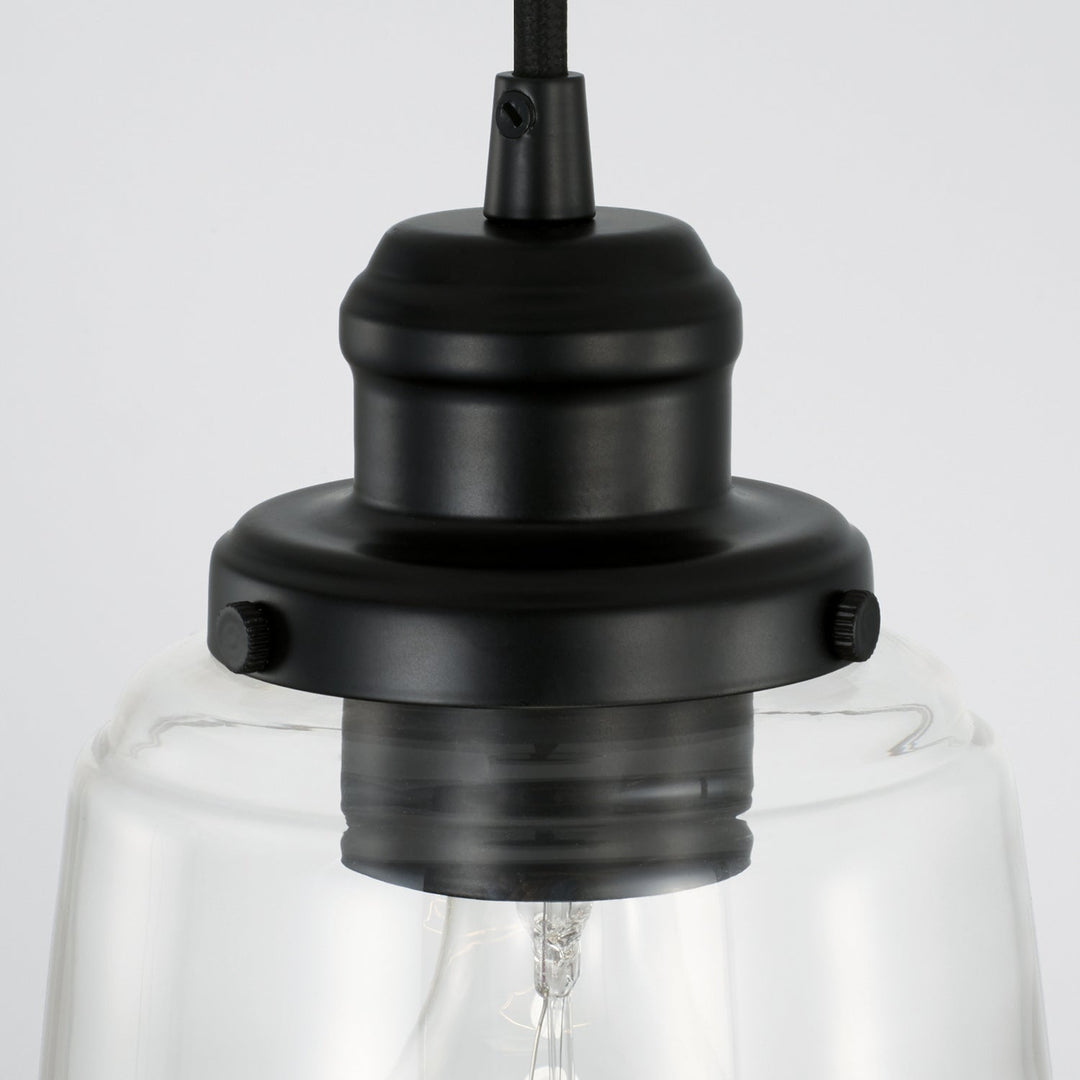 Capital Fallon 3718MB-135 Pendant Light - Matte Black