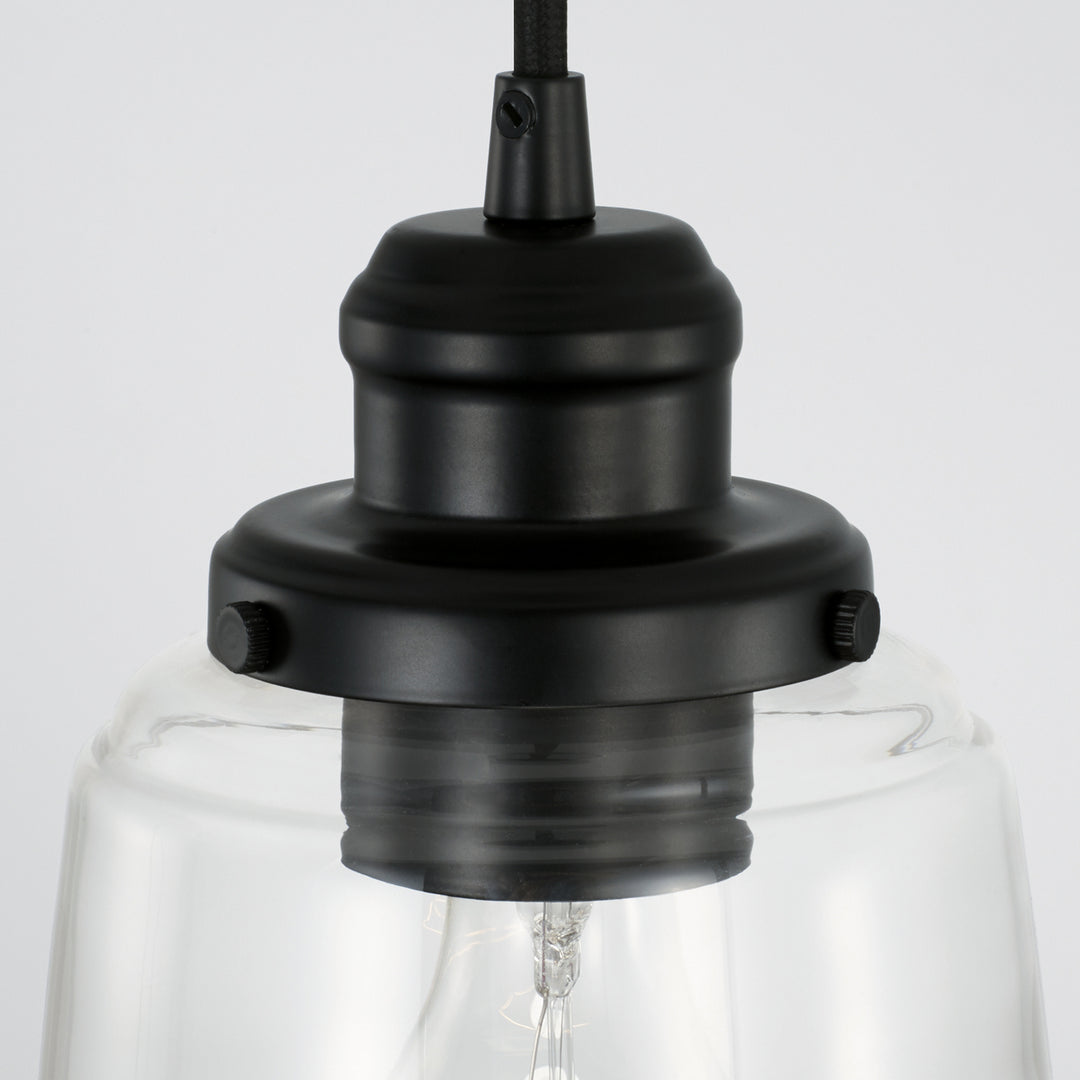 Capital Fallon 3718MB-135 Pendant Light - Matte Black