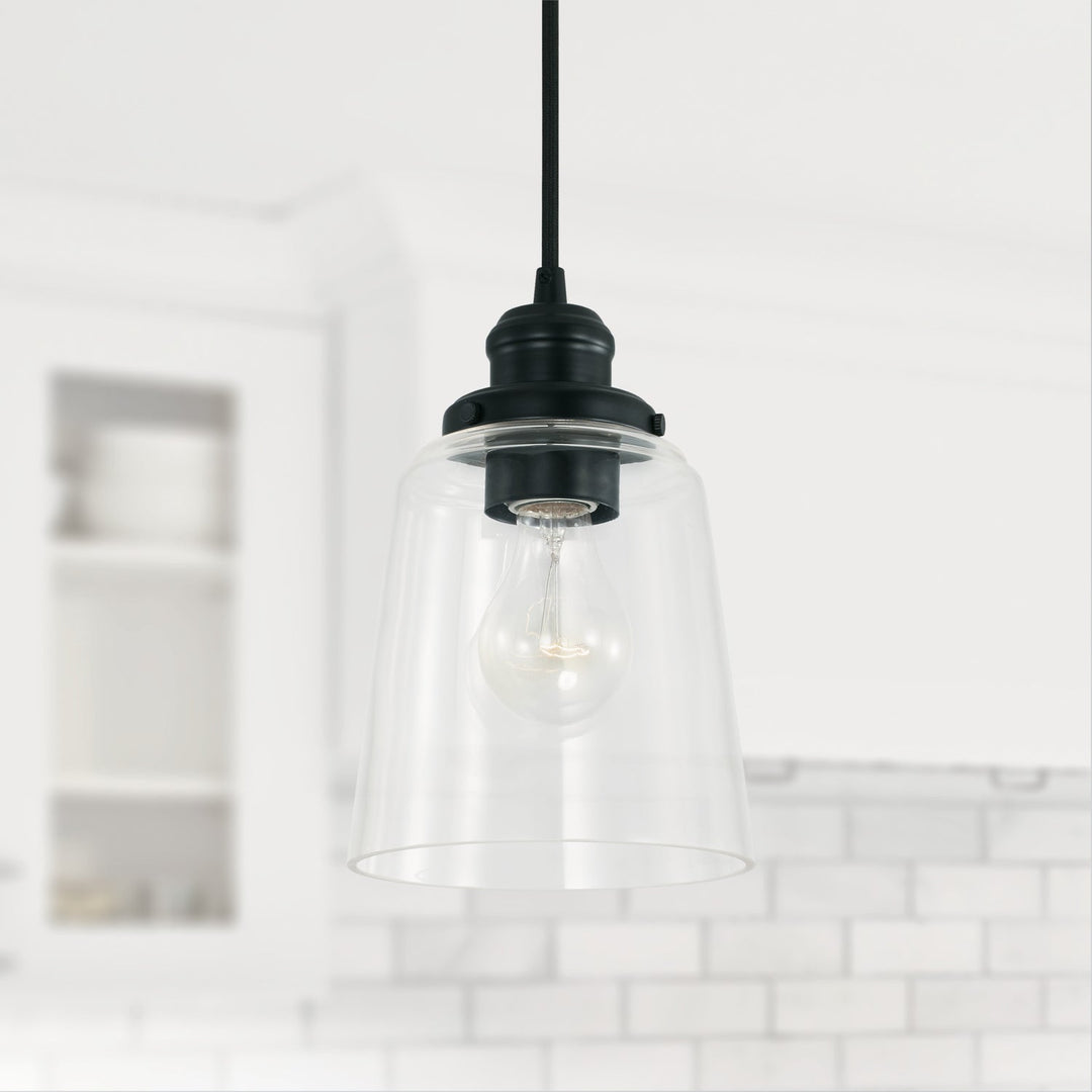 Capital Fallon 3718MB-135 Pendant Light - Matte Black
