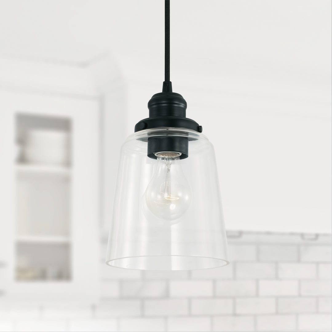 Capital Fallon 3718MB-135 Pendant Light - Matte Black