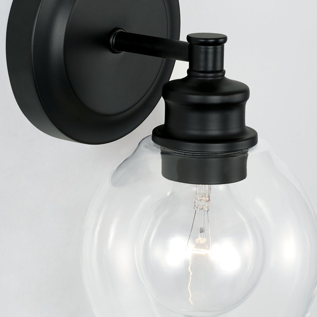 Capital Mid Century 621111MB-426 Wall Sconce Light - Matte Black