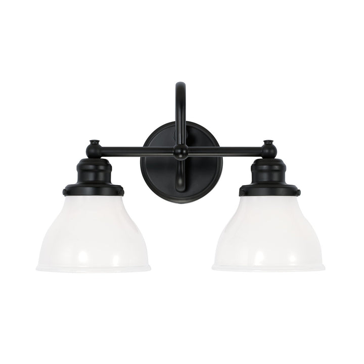 Capital Baxter 8302MB-128 Bath Vanity Light 17 in. wide - Matte Black