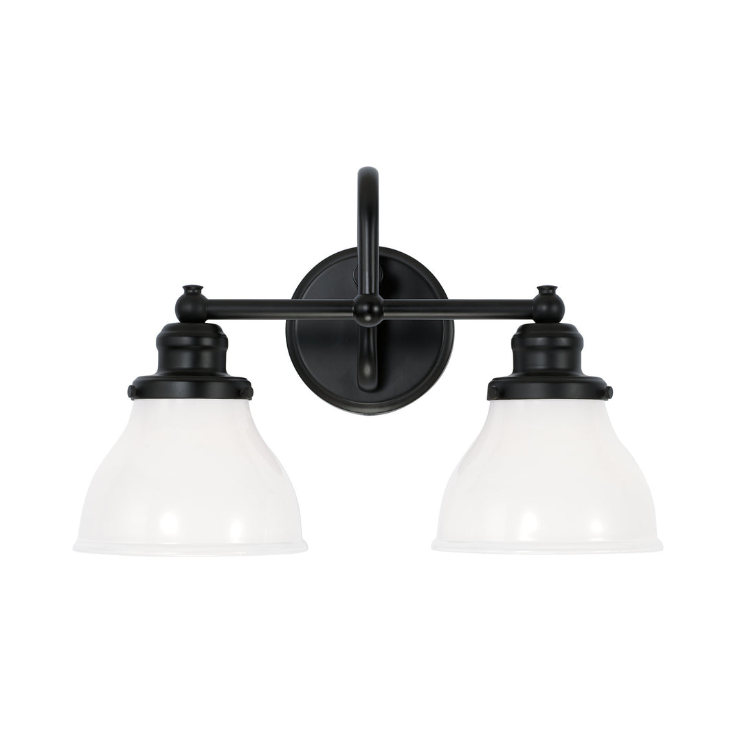 Capital Baxter 8302MB-128 Bath Vanity Light 17 in. wide - Matte Black