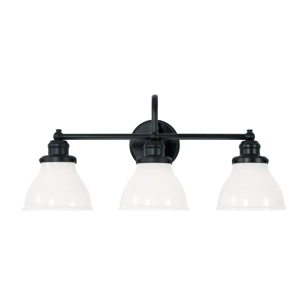 Capital Baxter 8303MB-128 Bath Vanity Light 25 in. wide - Matte Black