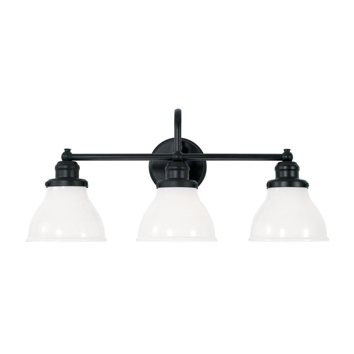 Capital Baxter 8303MB-128 Bath Vanity Light 25 in. wide - Matte Black