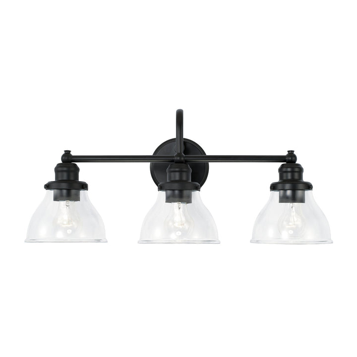 Capital Baxter 8303MB-461 Bath Vanity Light 25 in. wide - Matte Black