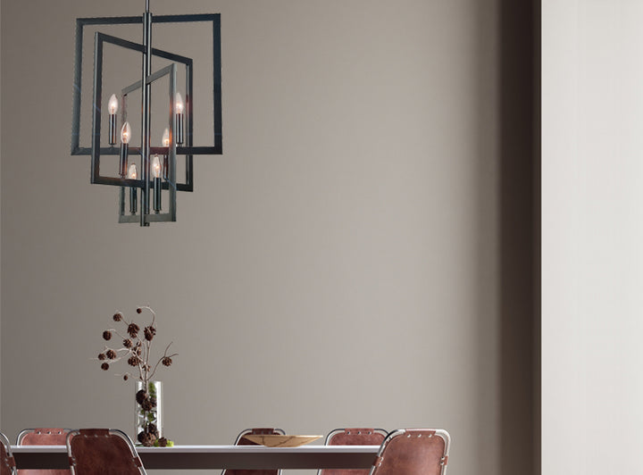 Russell Carbon 277-619/ST/BLK Pendant Light - Black