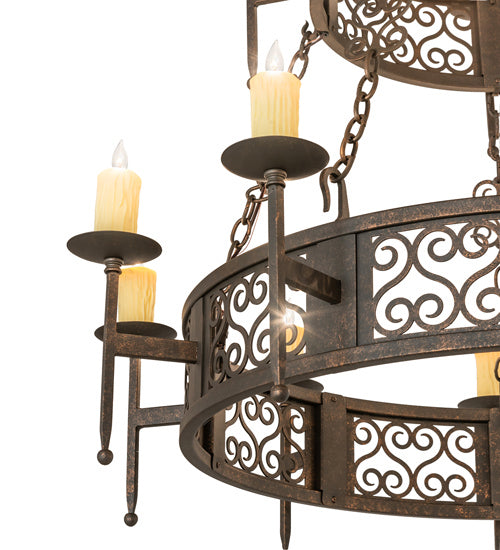 Meyda Tiffany Toscano 242818 Chandelier Light -