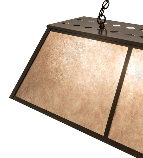 Meyda Tiffany Tri-Panel 243050 Pendant Light - Timeless Bronze