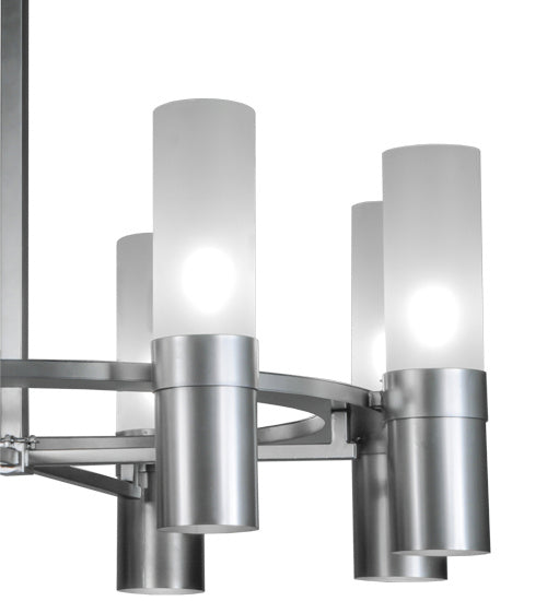 Meyda Tiffany Farmington 246143 Chandelier Light - Nickel