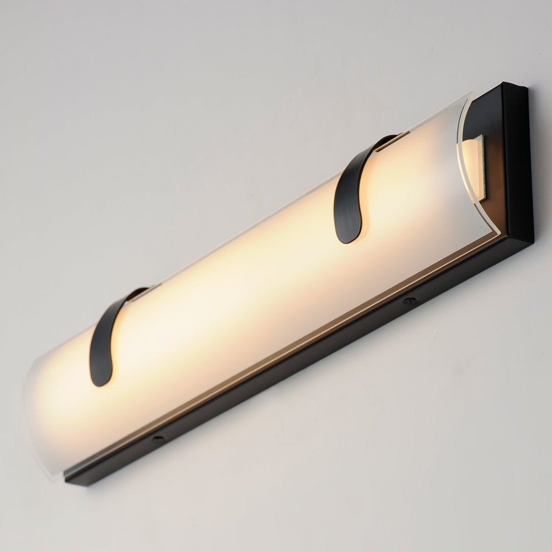 ET2 by Maxim Clutch E25133-92BK Bath Vanity Light 22 in. wide - Black