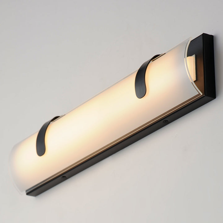ET2 by Maxim Clutch E25133-92BK Bath Vanity Light 22 in. wide - Black