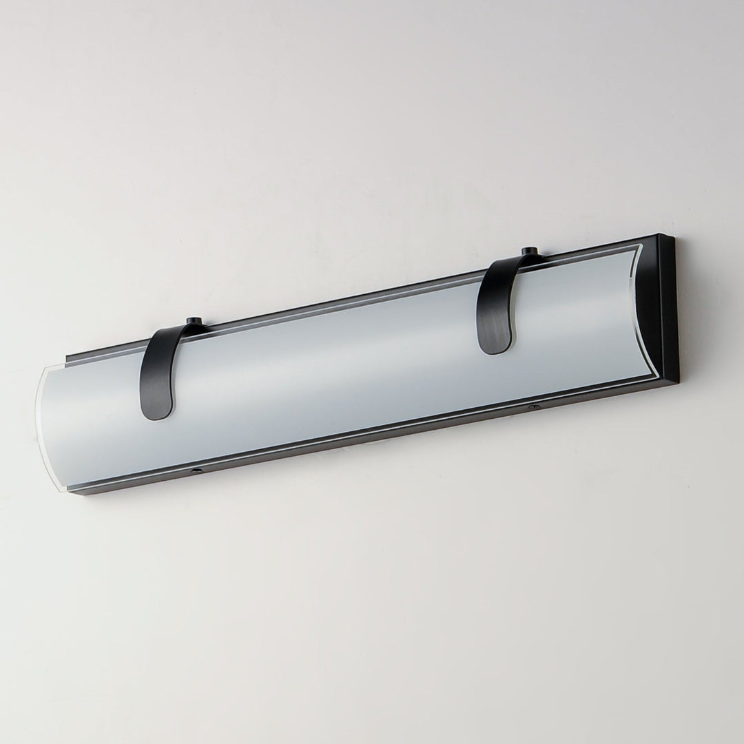 ET2 by Maxim Clutch E25133-92BK Bath Vanity Light 22 in. wide - Black