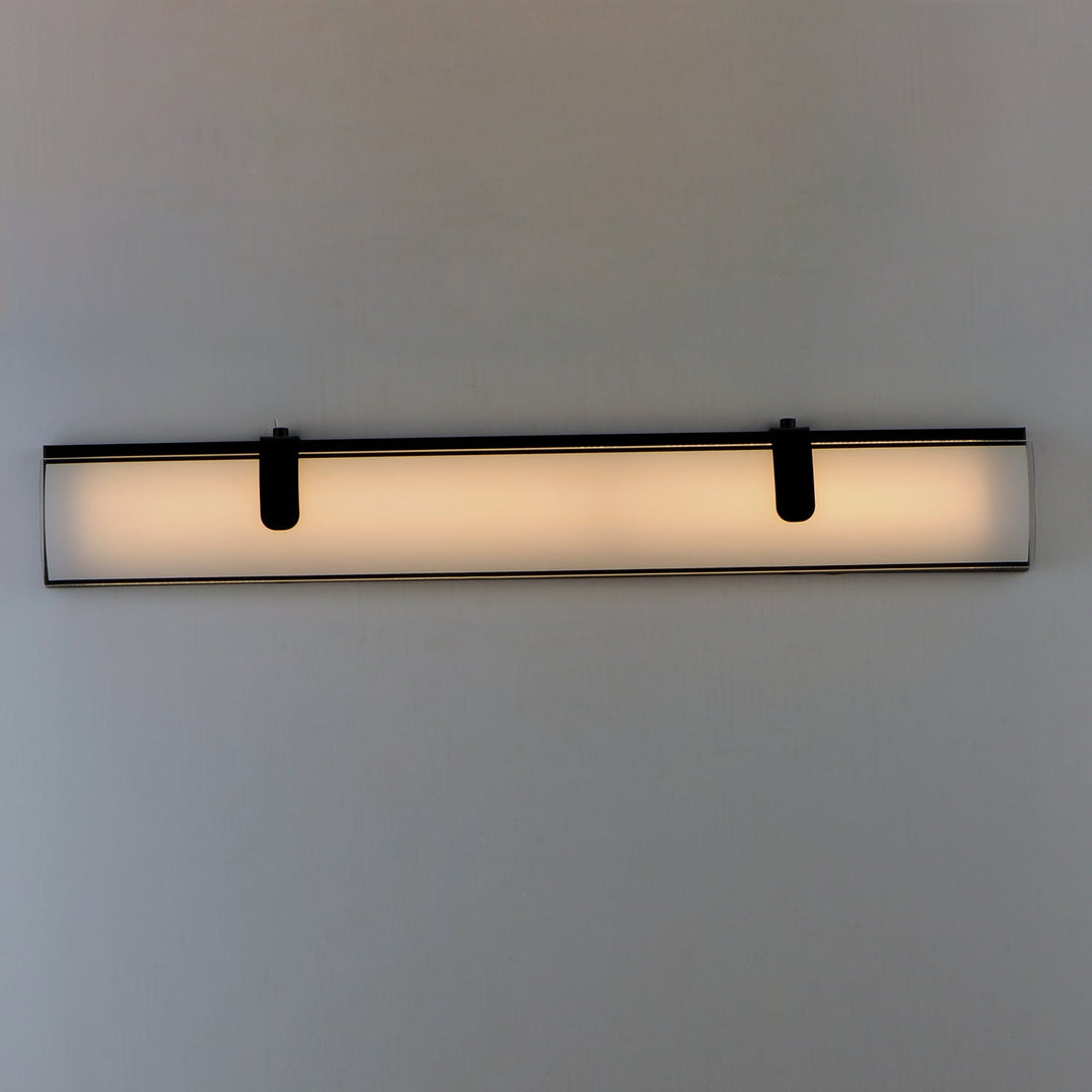 ET2 by Maxim Clutch E25135-92BK Bath Vanity Light 30 in. wide - Black