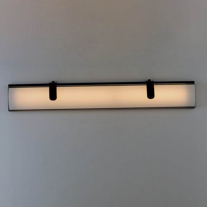 ET2 by Maxim Clutch E25135-92BK Bath Vanity Light 30 in. wide - Black