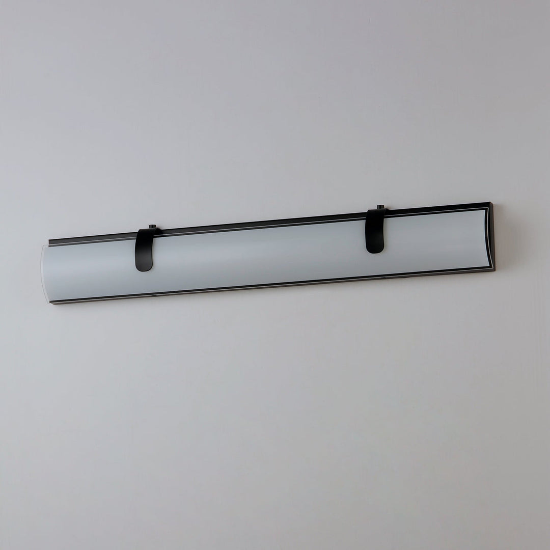 ET2 by Maxim Clutch E25135-92BK Bath Vanity Light 30 in. wide - Black