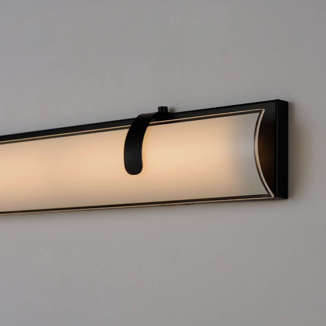 ET2 by Maxim Clutch E25135-92BK Bath Vanity Light 30 in. wide - Black