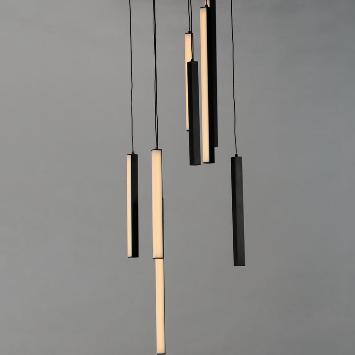 ET2 by Maxim Hover E21377-BK Chandelier Light - Black