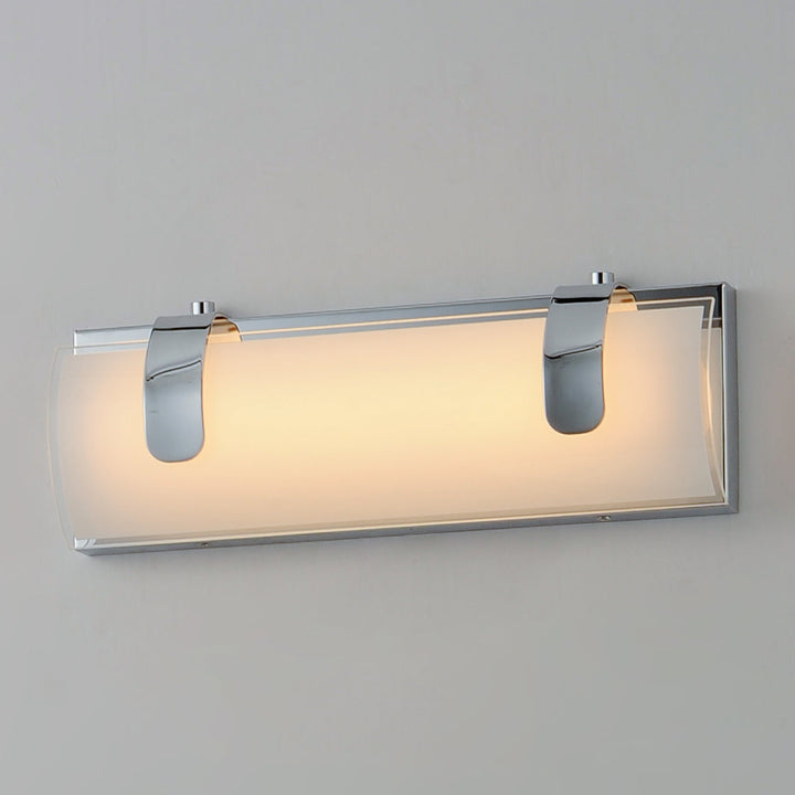 ET2 by Maxim Clutch E25131-92PC Bath Vanity Light 13 in. wide - Polished Chrome