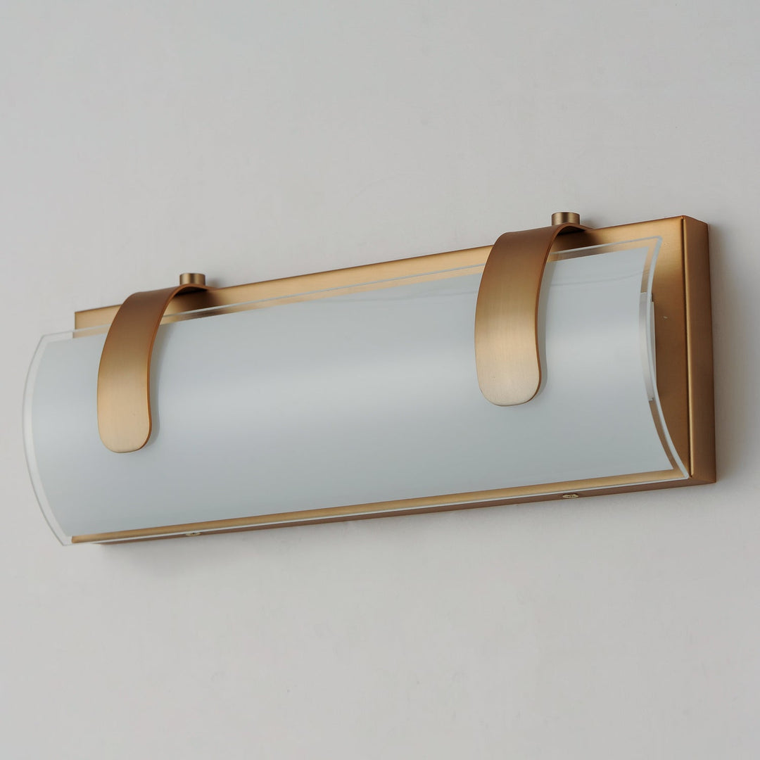 ET2 by Maxim Clutch E25131-92GLD Bath Vanity Light 13 in. wide - Gold