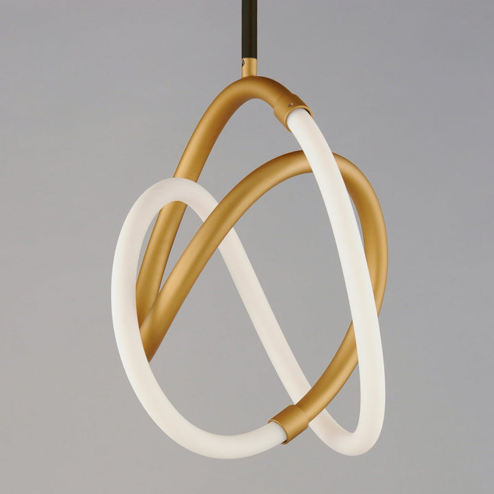 ET2 by Maxim Mobius E25092-01BKGLD Pendant Light - Black / Gold