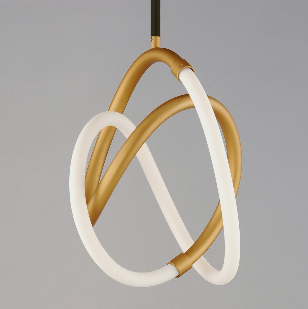 ET2 by Maxim Mobius E25092-01BKGLD Pendant Light - Black / Gold
