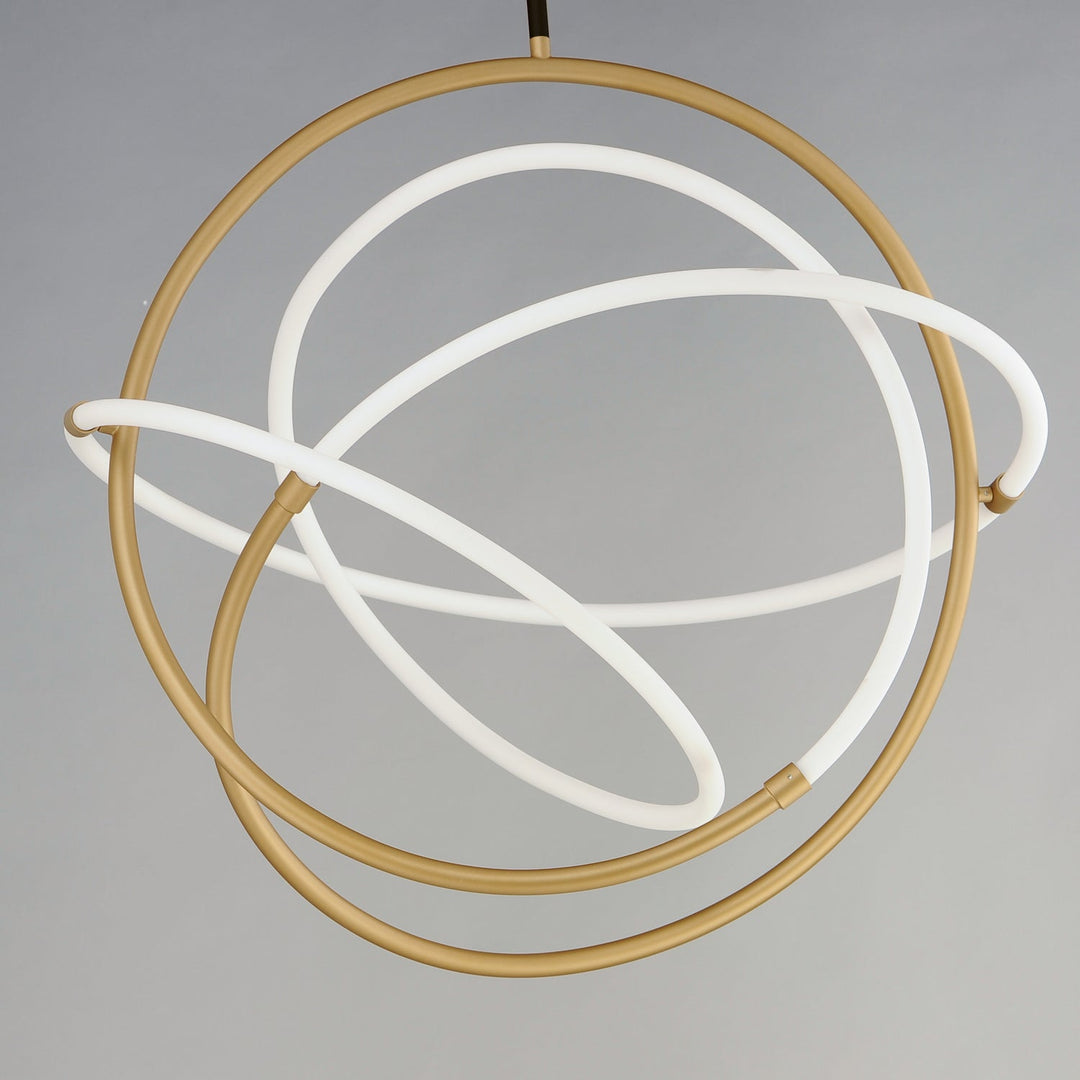 ET2 by Maxim Mobius E25096-01BKGLD Pendant Light - Black / Gold