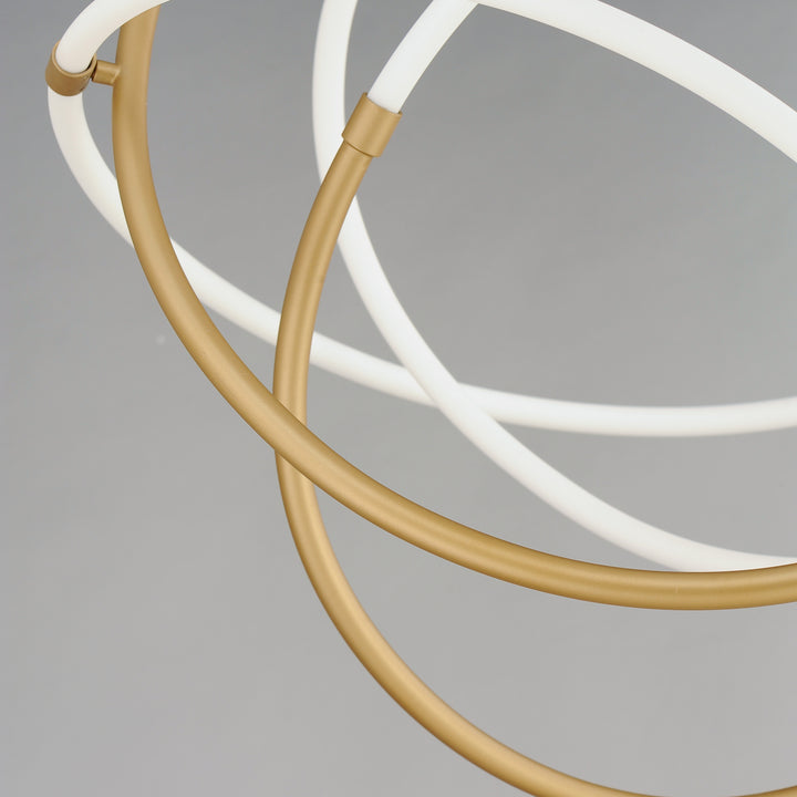 ET2 by Maxim Mobius E25096-01BKGLD Pendant Light - Black / Gold