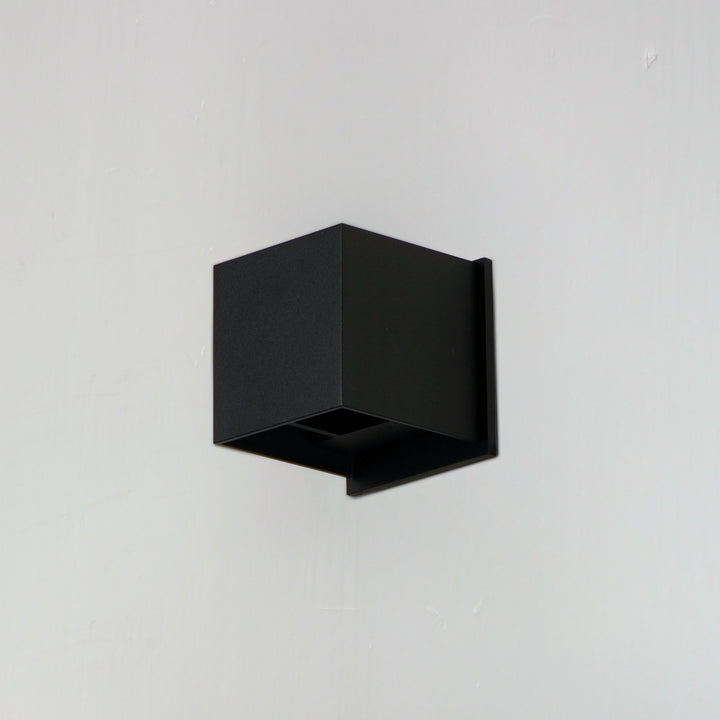 Et2 By Maxim E41308-BK  Alumilux Cube Outdoor Black