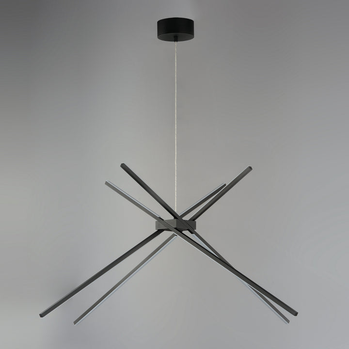 ET2 by Maxim Alumilux Aster E41443-BK Chandelier Light - Black