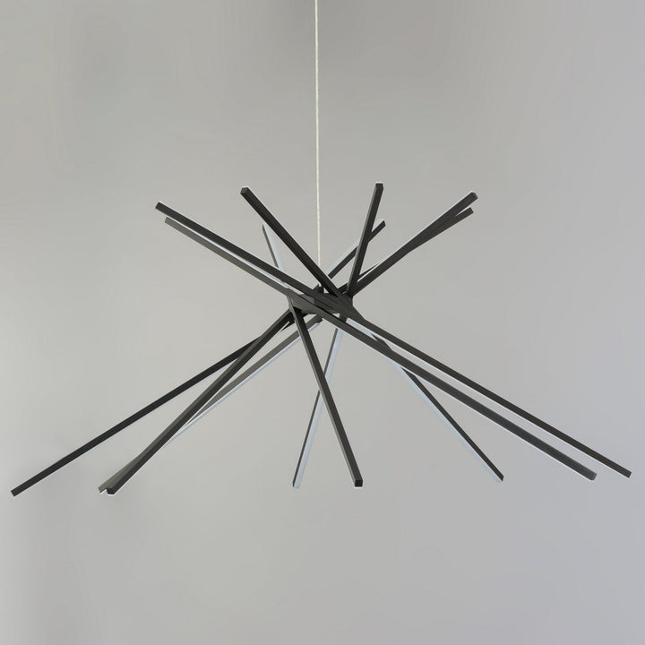 ET2 by Maxim Alumilux Aster E41446-BK Chandelier Light - Black