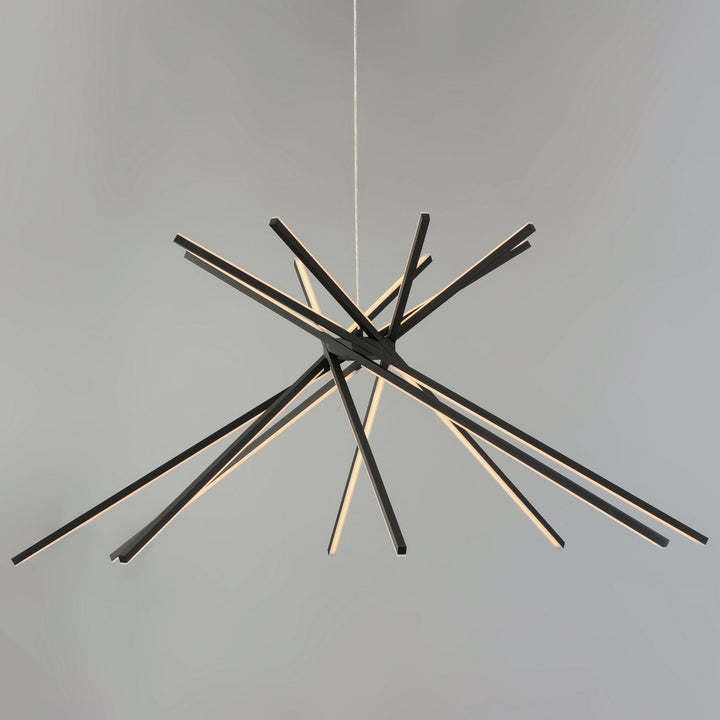 ET2 by Maxim Alumilux Aster E41446-BK Chandelier Light - Black
