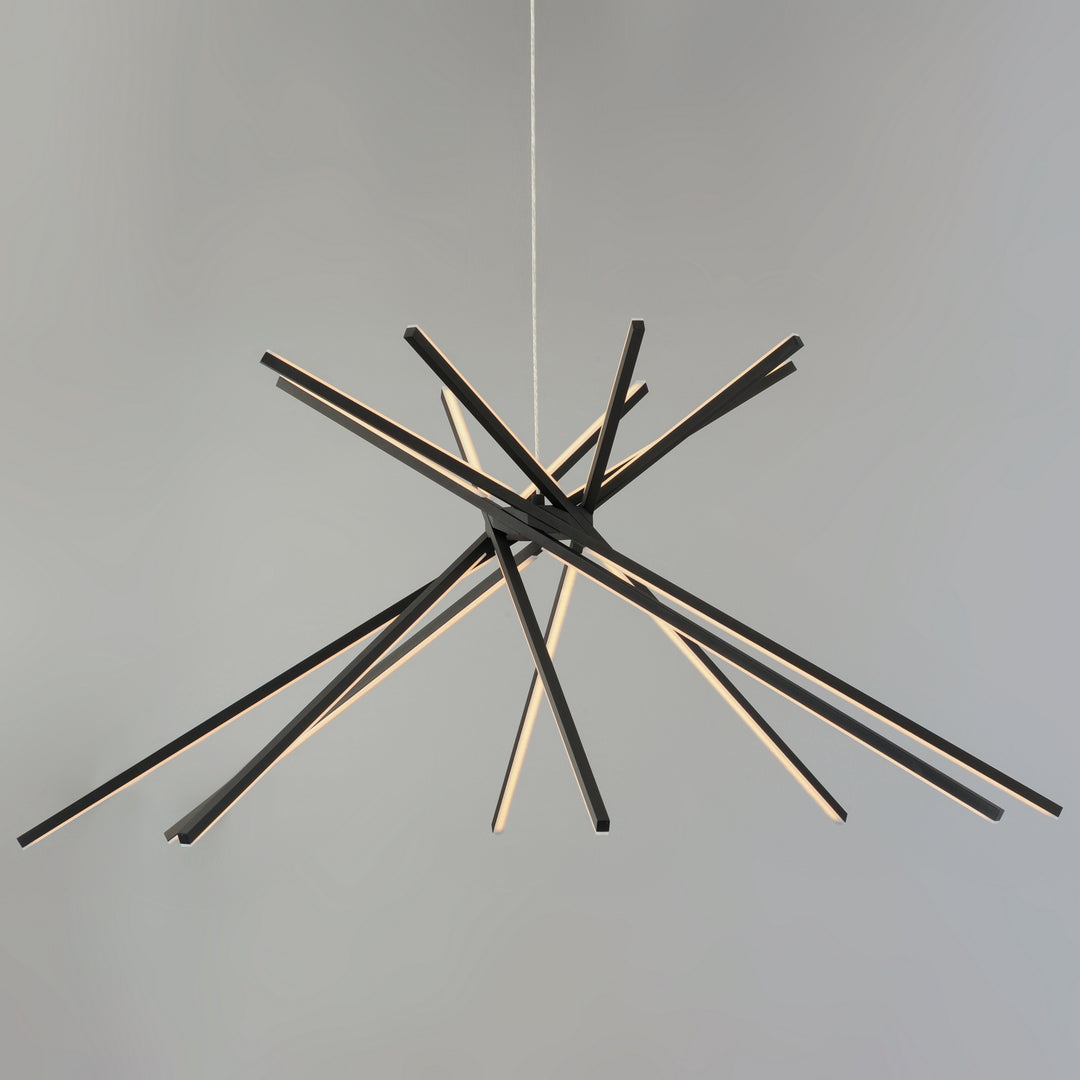 ET2 by Maxim Alumilux Aster E41446-BK Chandelier Light - Black