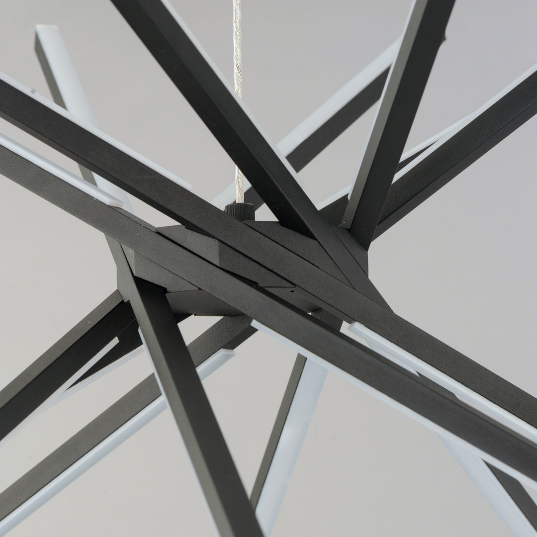 ET2 by Maxim Alumilux Aster E41446-BK Chandelier Light - Black