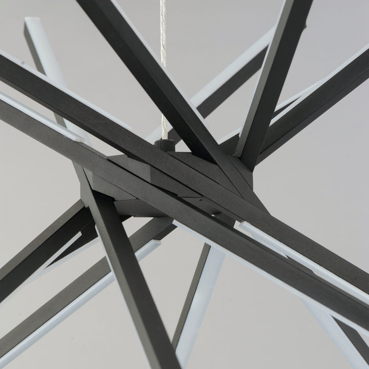 ET2 by Maxim Alumilux Aster E41446-BK Chandelier Light - Black