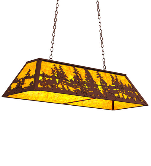 Meyda Tiffany Tall Pines 121583 Pendant Light - Rust