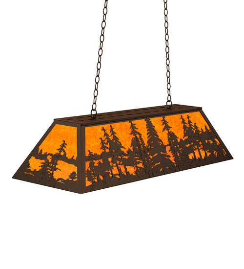 Meyda Tiffany Tall Pines 123151 Pendant Light - Timeless Bronze