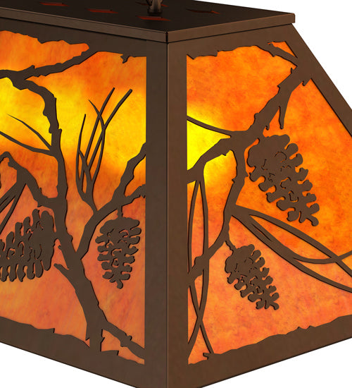 Meyda Tiffany Whispering Pines 234377 Pendant Light - Timeless Bronze