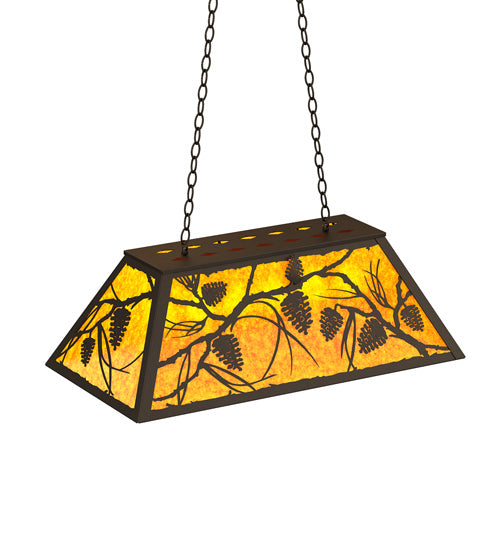Meyda Tiffany Whispering Pines 234380 Pendant Light - Oil Rubbed Bronze