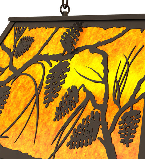 Meyda Tiffany Whispering Pines 234380 Pendant Light - Oil Rubbed Bronze