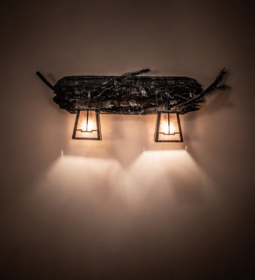 Meyda Tiffany Pine Branch 241338 Bath Vanity Light 25 in. wide