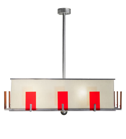 Meyda Tiffany Quadrato 246504 Pendant Light - Chrome