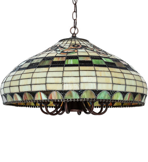 Meyda Tiffany Tiffany Edwardian 65670 Pendant Light - Mahogany Bronze