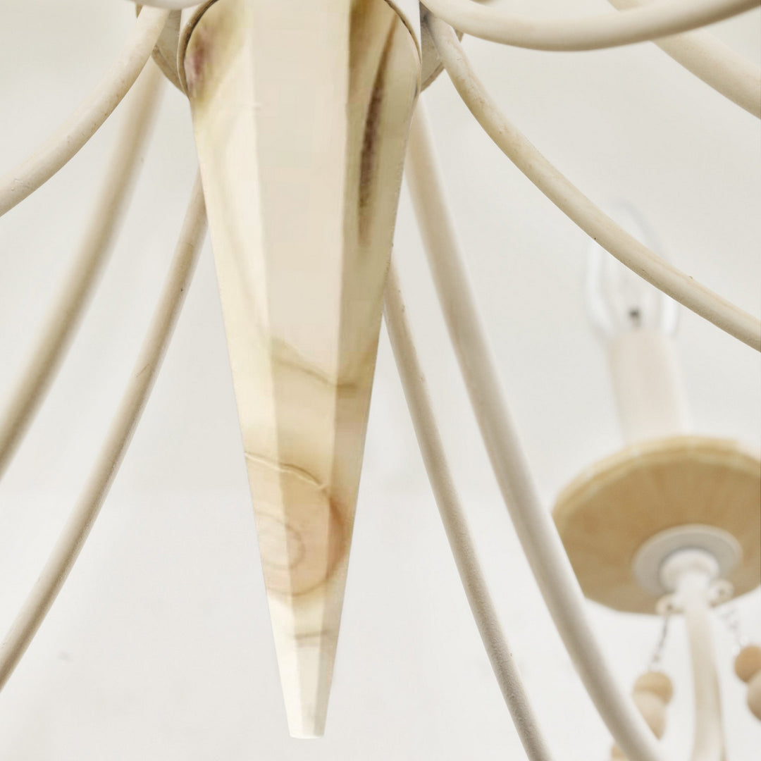 Varaluz Brentwood 350C06CW Chandelier Light - Country White