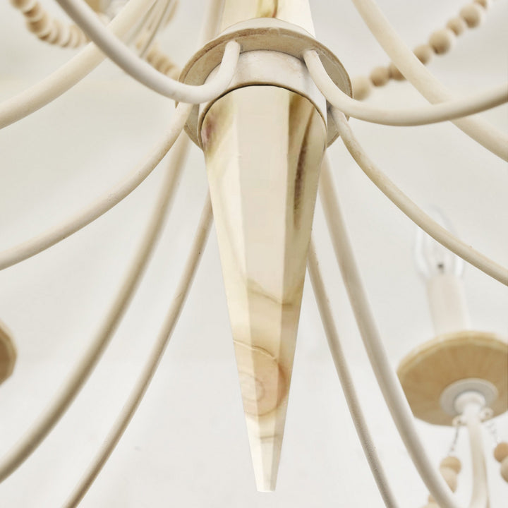 Varaluz Brentwood 350C10CW Chandelier Light - Country White